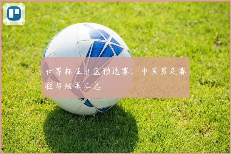 世界杯亚洲区预选赛：中国男足赛程与结果汇总