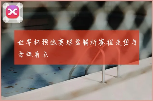 世界杯预选赛球盘解析赛程走势与晋级看点