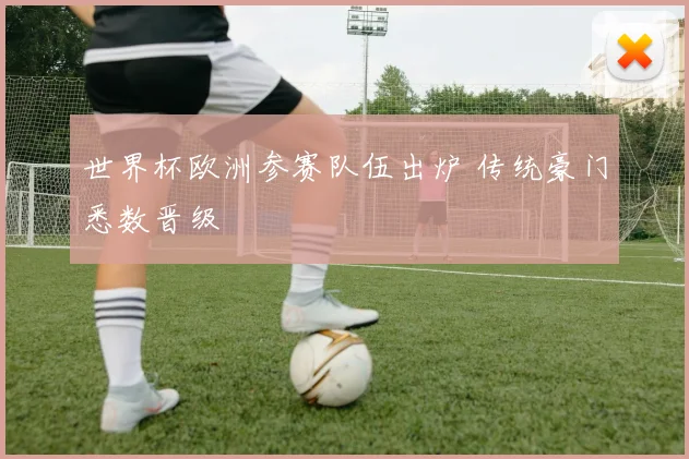 世界杯欧洲参赛队伍出炉 传统豪门悉数晋级